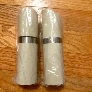 Spice mill set. Color oatmeal